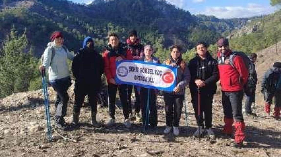 Öğrencilerimizin Aşağı Gökdere Yürüyüşü